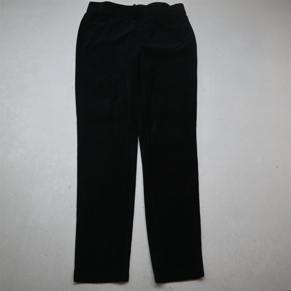 Gloria Vanderbilt Pants - Gloria Vanderbilt M Black Corduroy Pull On Skinny Womens Pants